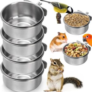 The Bird Bowls That Keep Our Small Pets Fed and Mess-Free