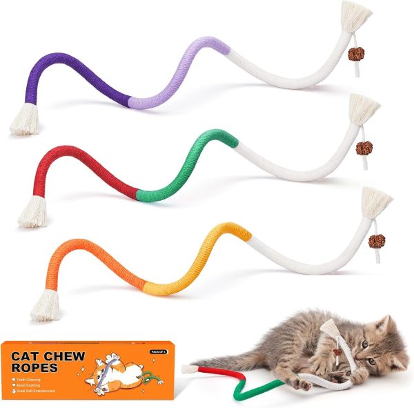 How Our Kittens Stay Happy and Healthy with Potaroma Chew Ropes