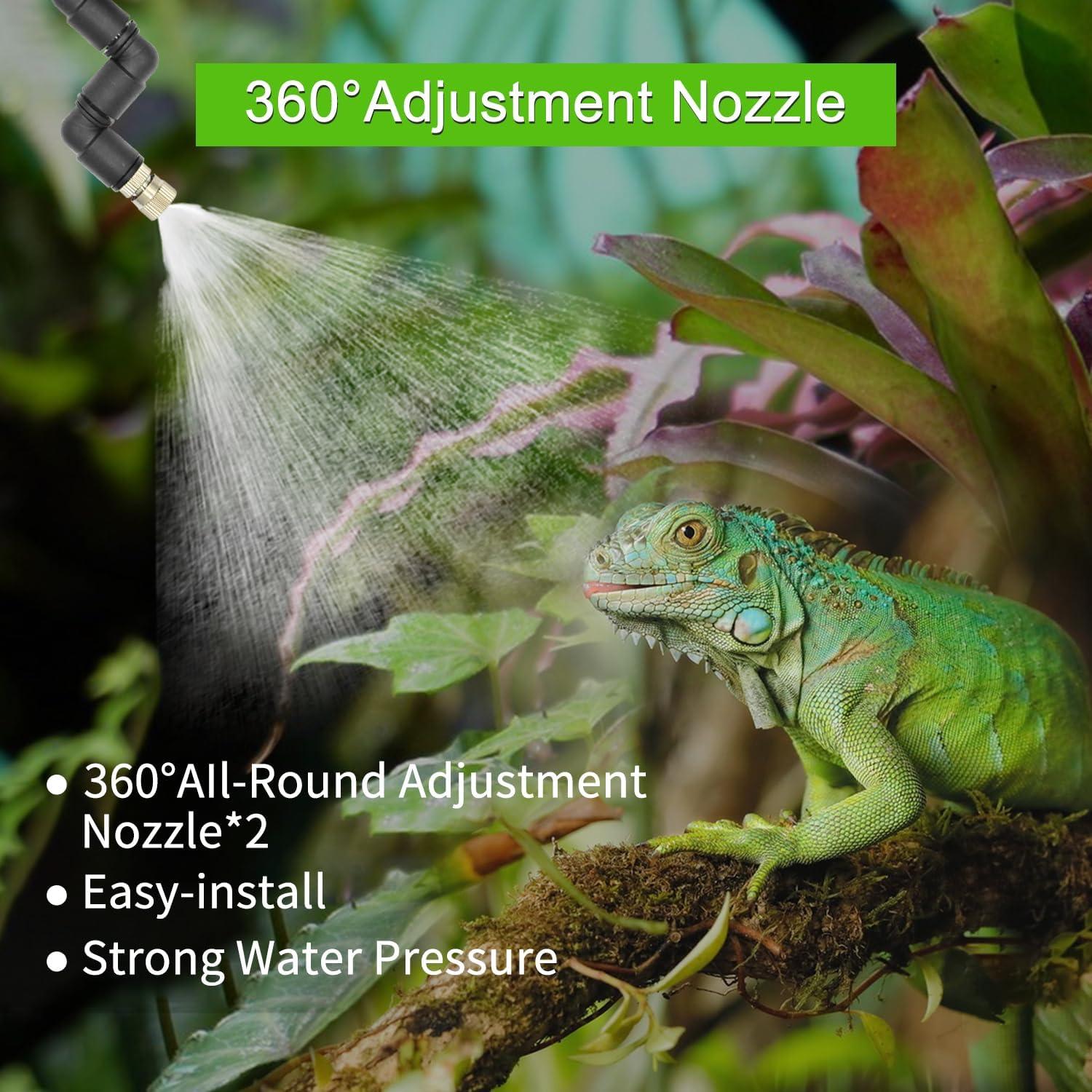 How our Reptile Habitat Thrived with Smart Misting Control
