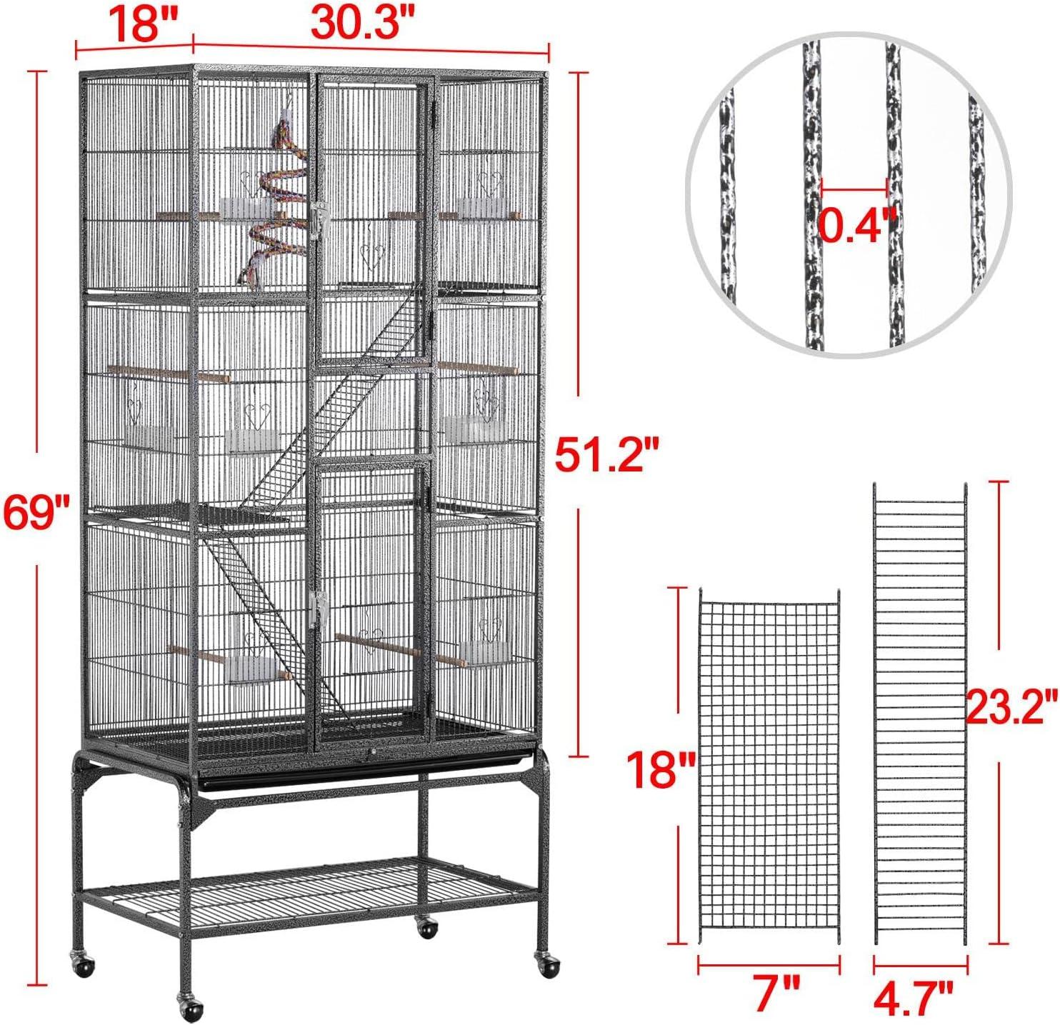 Our Spacious Haven for Birds and Small Pets: Safe, Sturdy, and Stylish