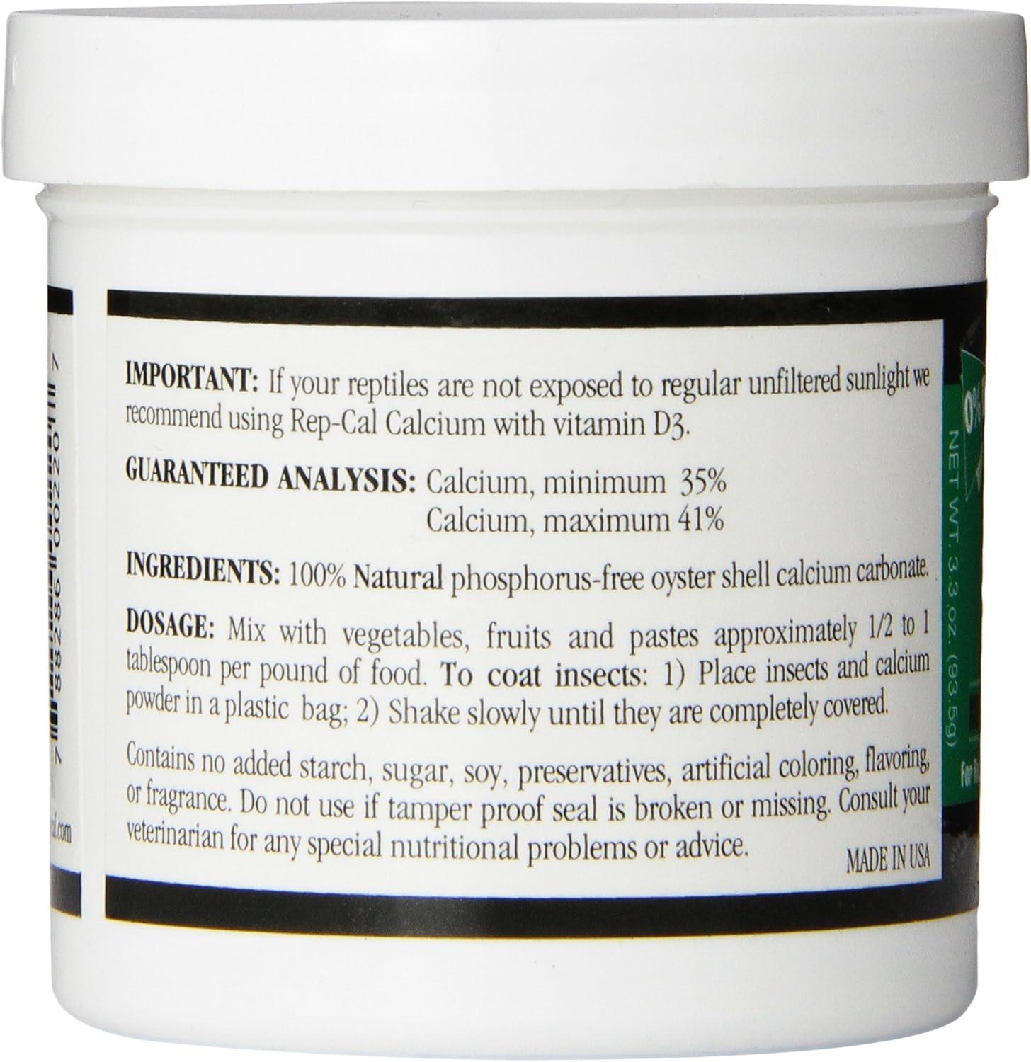 Why We Trust this Vitamin D3-Free Calcium for Our Reptiles