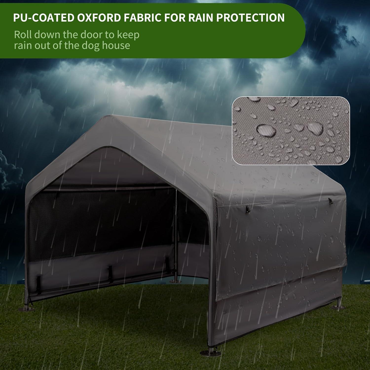 How Our Large Dog’s Outdoor Comfort Soared ‌with This Breathable Shelter
