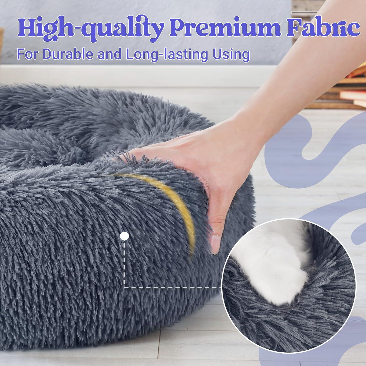 Why Our Cats Can’t Resist This Cozy, Non-Slip Plush Bed
