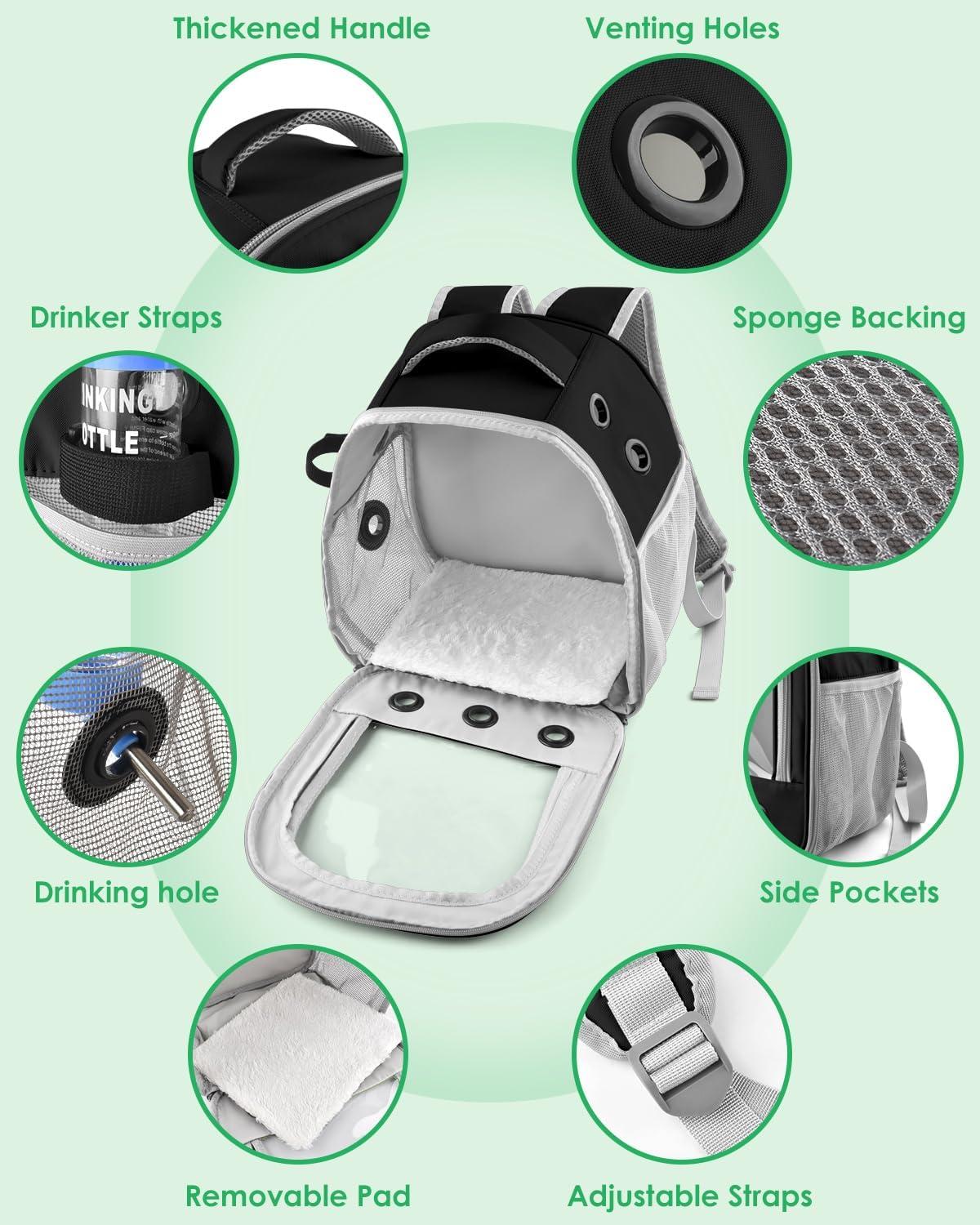 The perfect Pet Carrier Backpack for Stress-Free Small Animal Travels