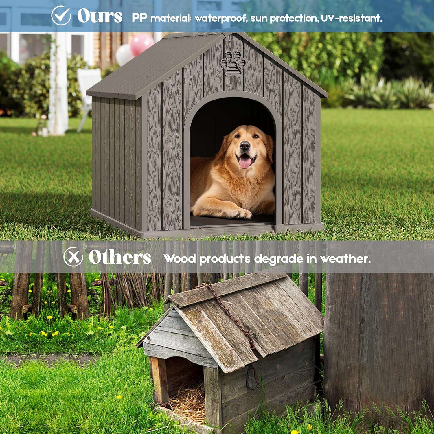 Why Our Large Dog Loved This Weatherproof, cozy Retreat