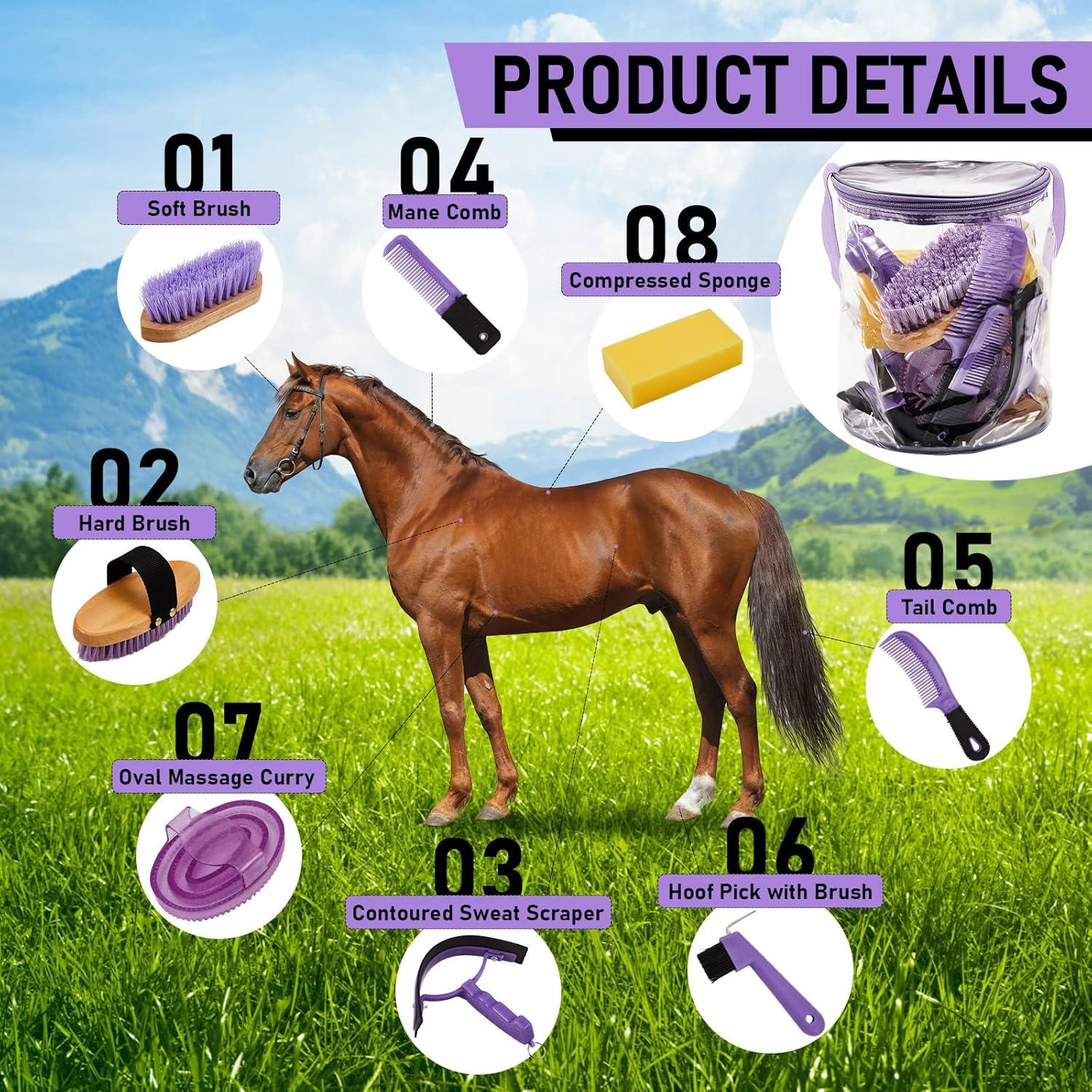 How ​Our⁢ 9-Piece⁣ grooming‍ kit Transformed Horse Care With Ease