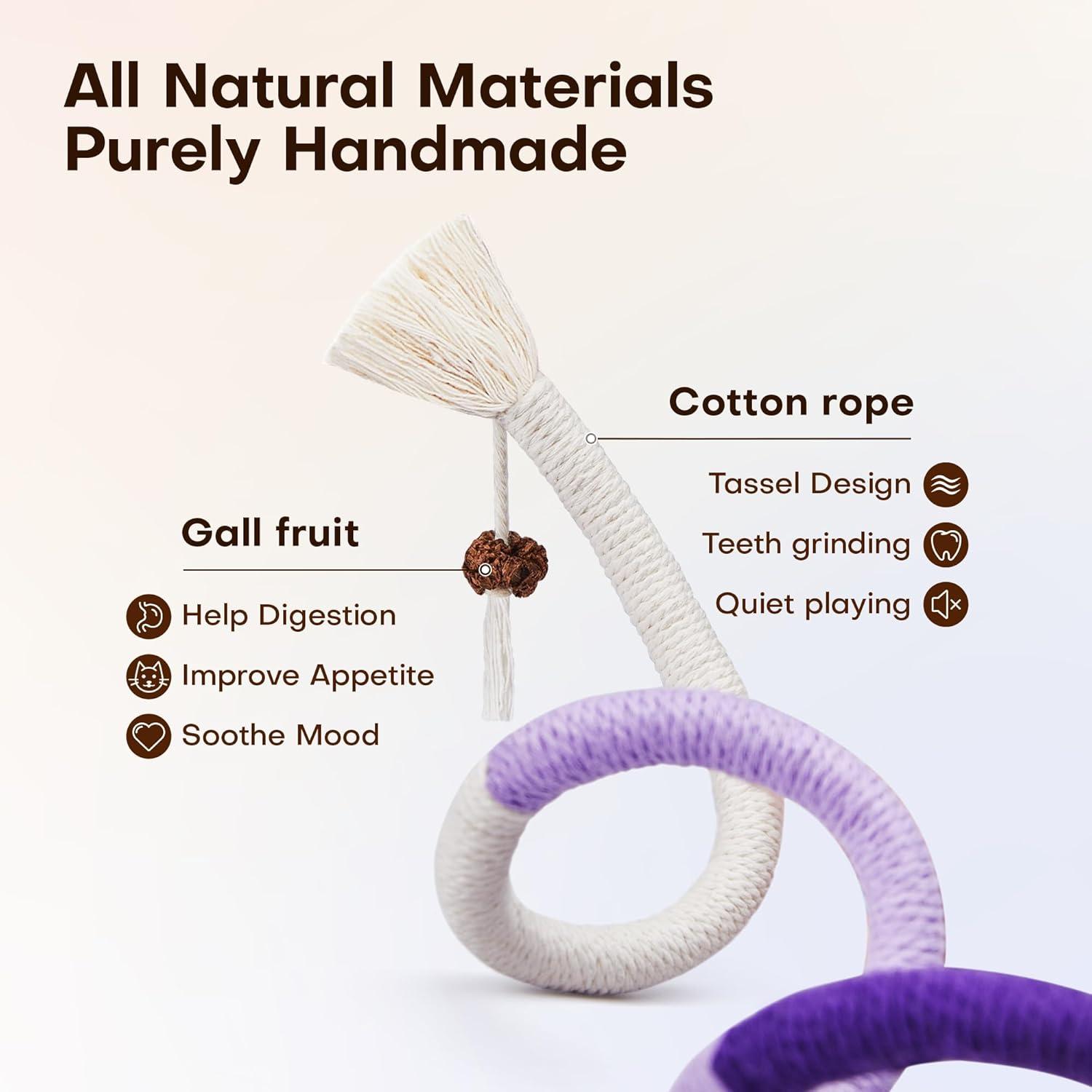 How‌ Our Kittens Stay Happy and Healthy with​ Potaroma Chew ropes