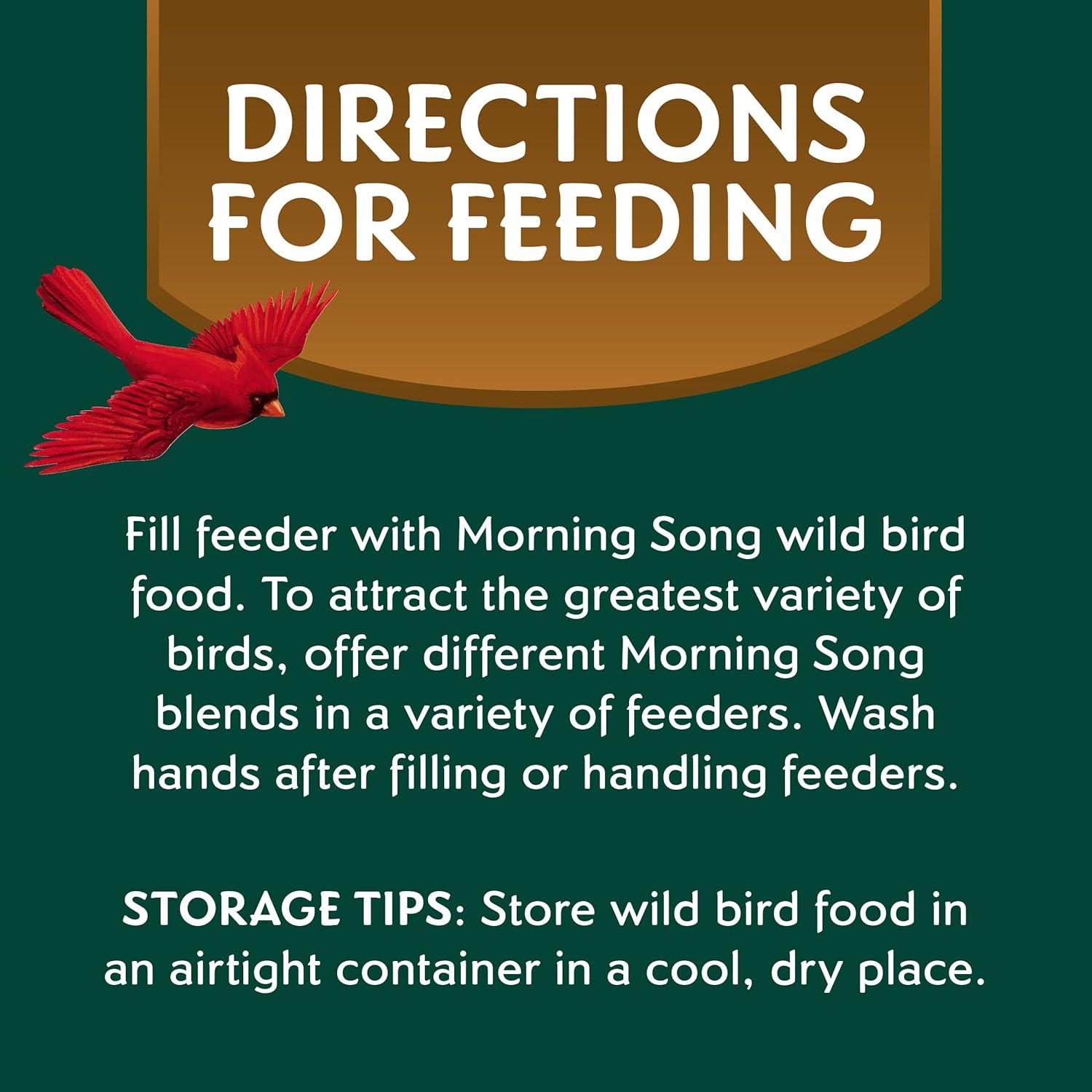 How We Cut Backyard Birdseed Mess with Morning Song’s Shell-Free Mix