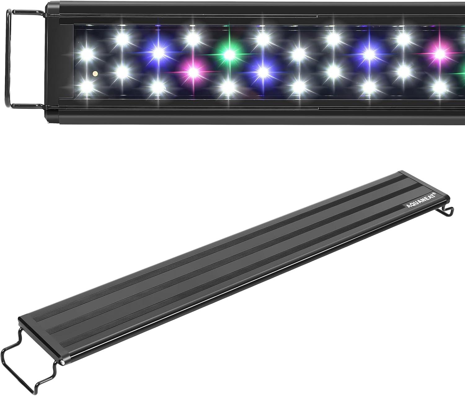 How Our 10-Gallon ‌Tanks ‌Glow with AQUANEAT’s LED Light