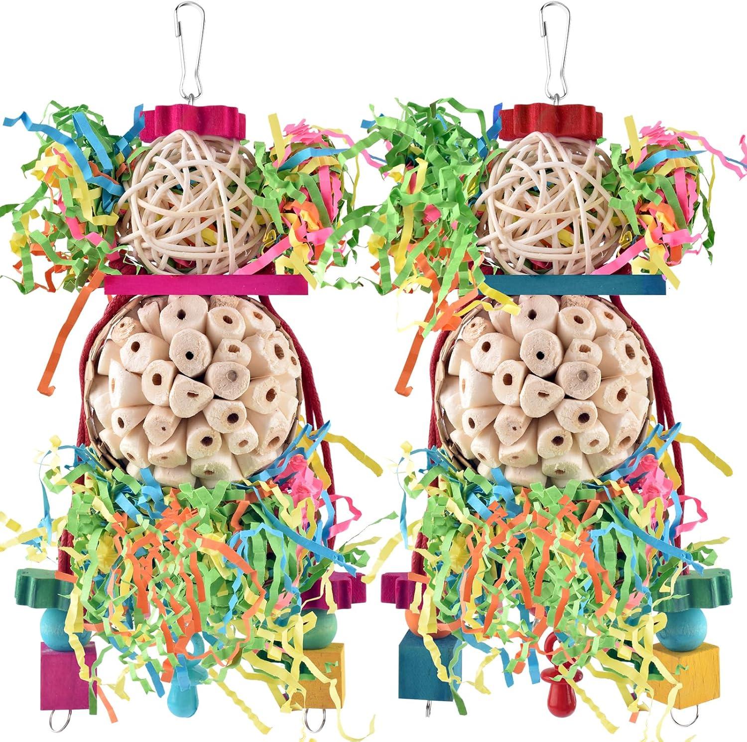 Top ⁣Bird Toys for Shredding, Foraging & Chewing⁤ Fun 2024